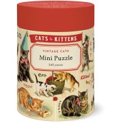 Cats Vintage Mini Pussel 240 bitar